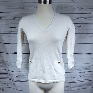 Ralph Lauren White Sweater